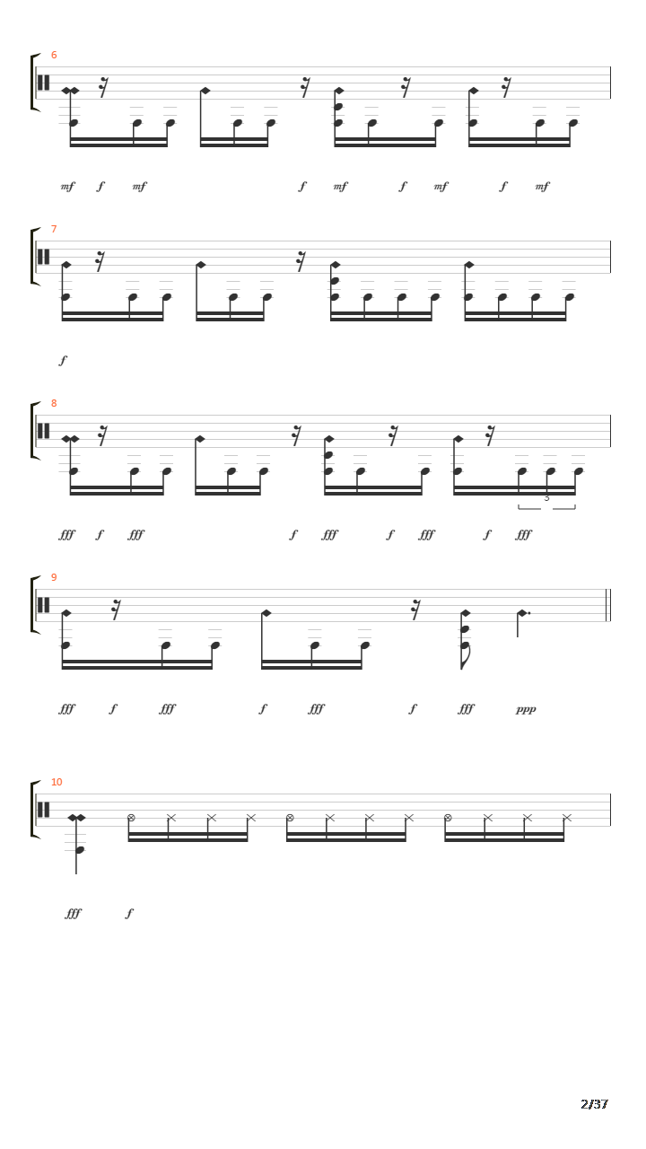 Violette吉他谱