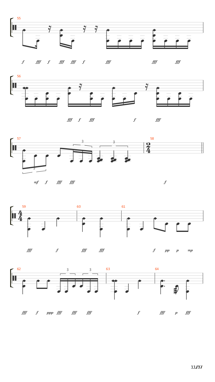 Violette吉他谱