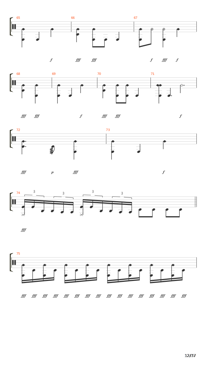 Violette吉他谱