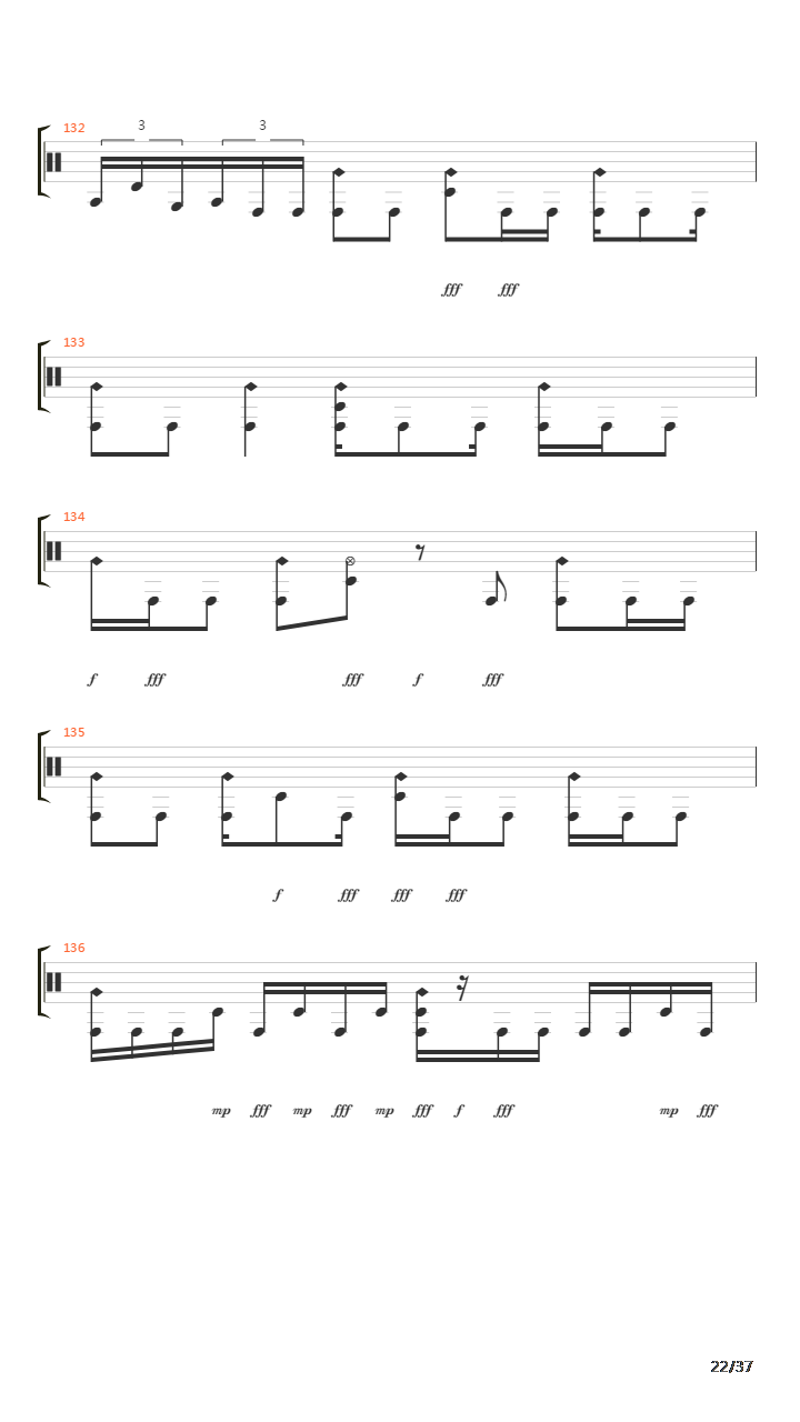 Violette吉他谱