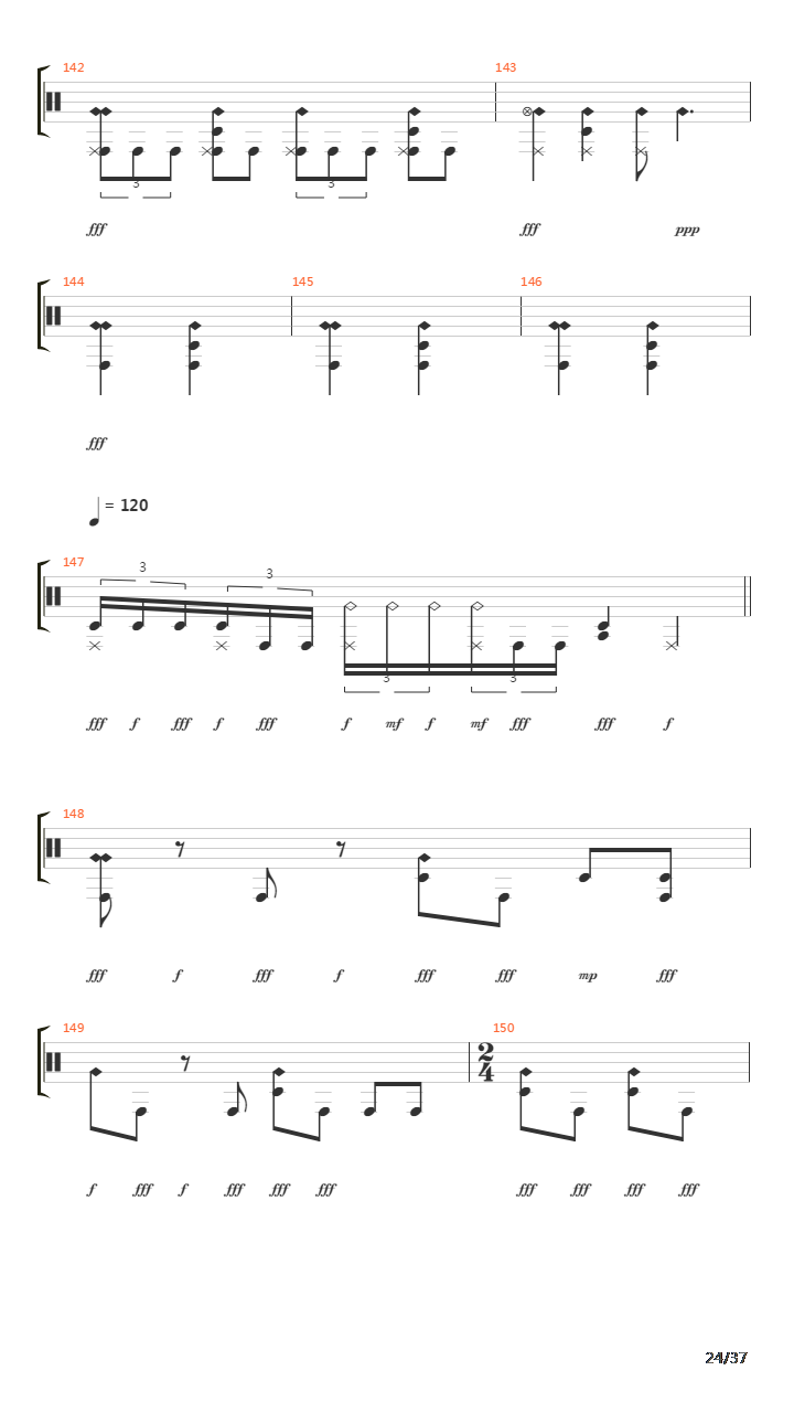 Violette吉他谱