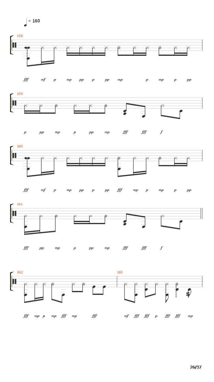 Violette吉他谱