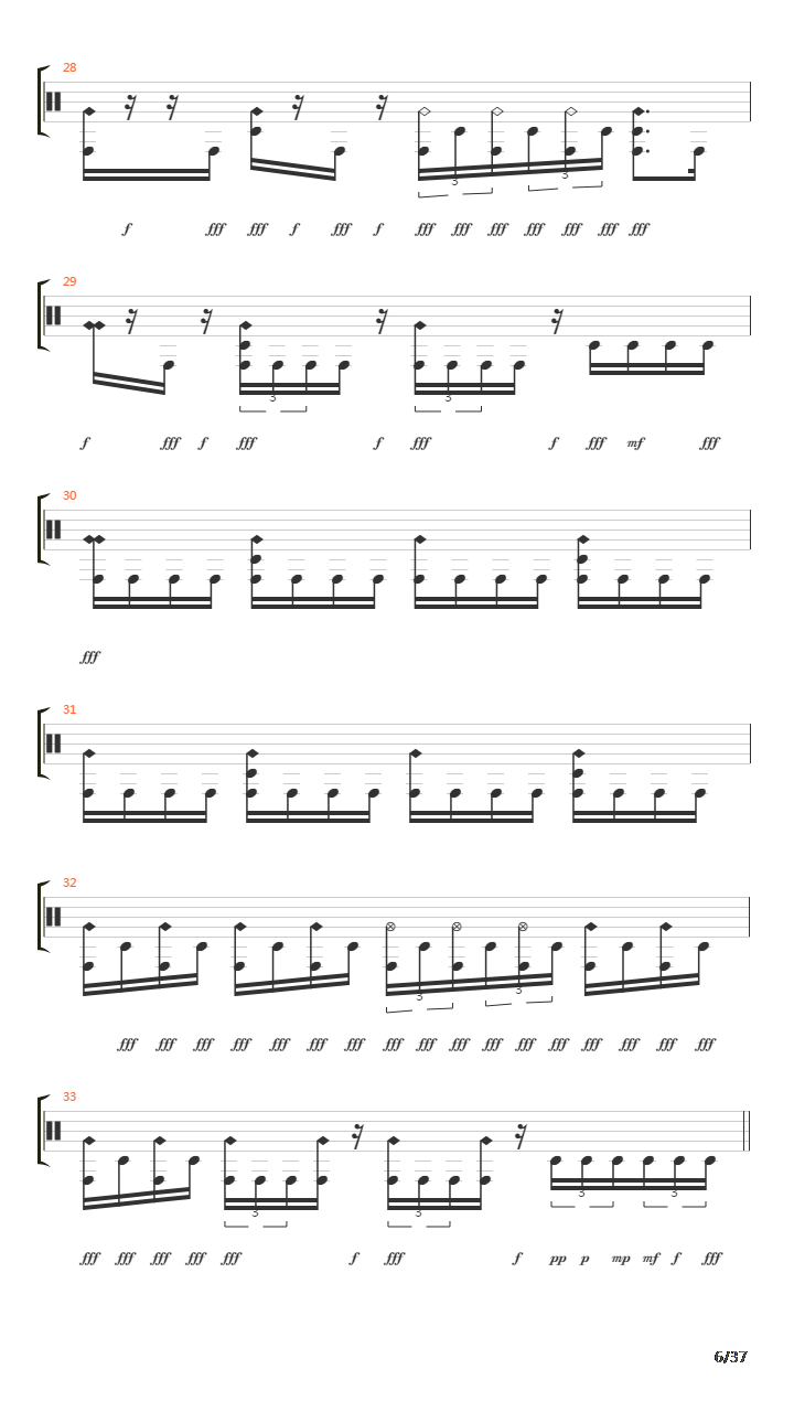 Violette吉他谱