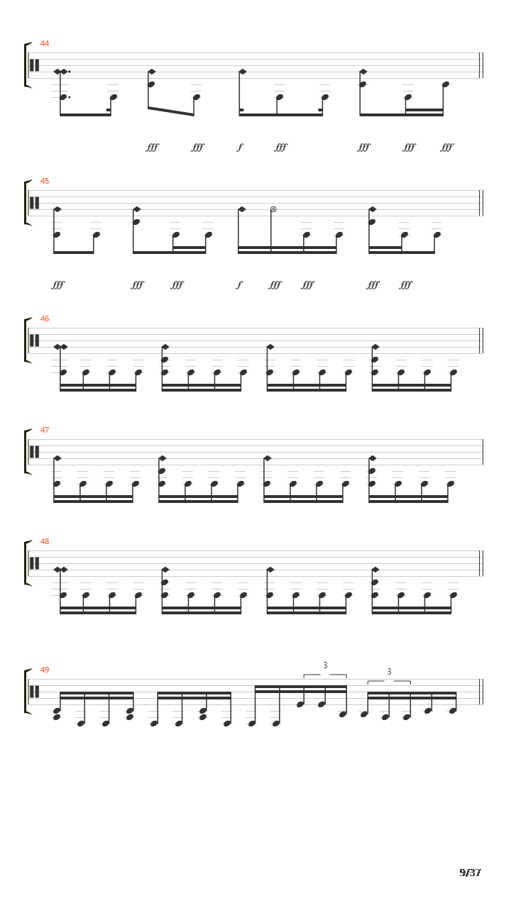 Violette吉他谱
