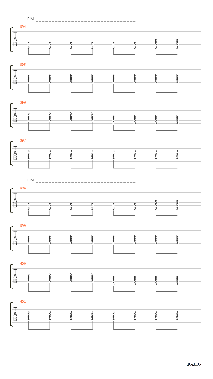 Recipe For Hate吉他谱