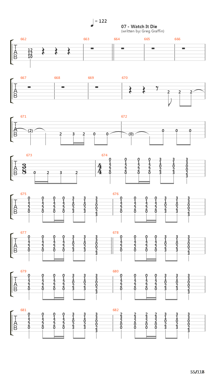 Recipe For Hate吉他谱