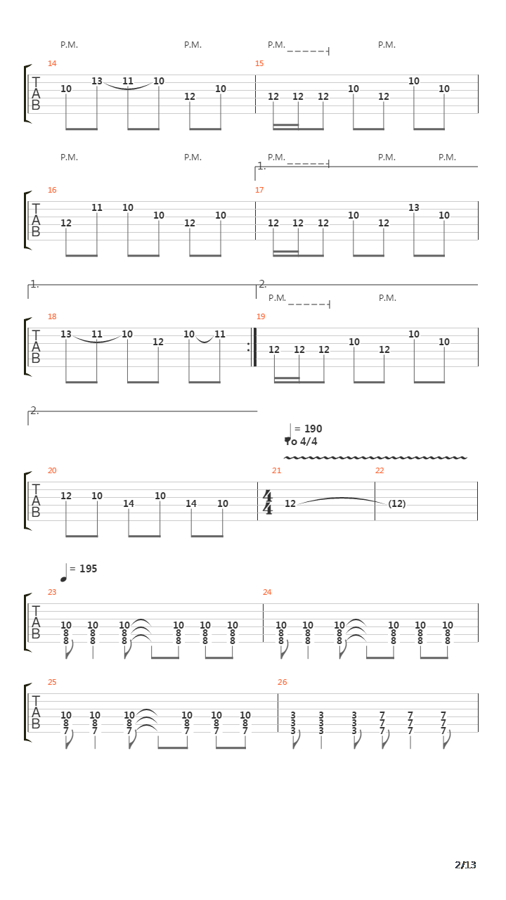 Marathon吉他谱