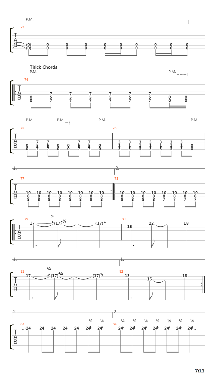 Marathon吉他谱