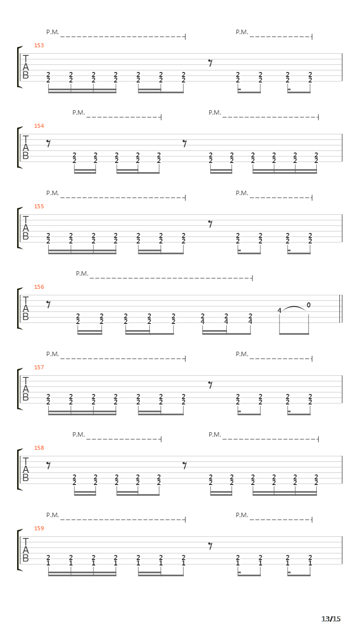 Separating The Seas吉他谱