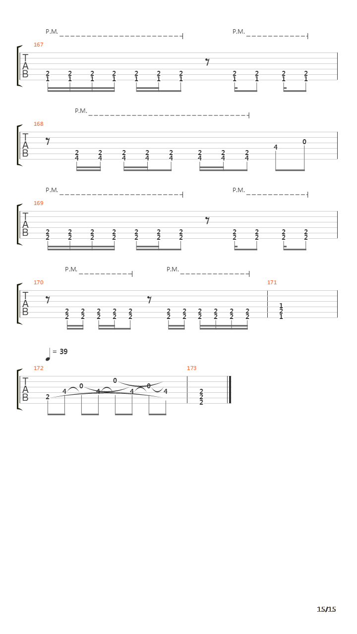 Separating The Seas吉他谱