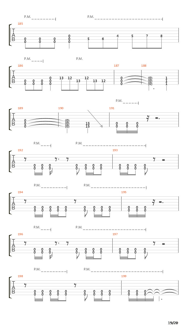 Here Comes The Pain吉他谱