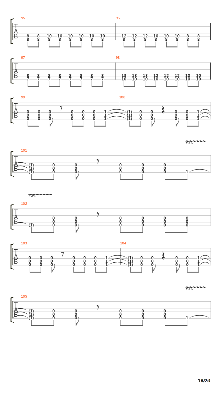 Here Comes The Pain吉他谱