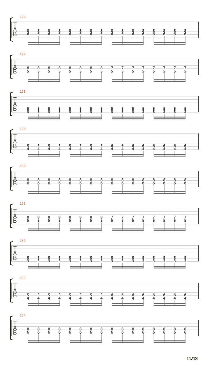 Diabolism The Seed And The Sower吉他谱