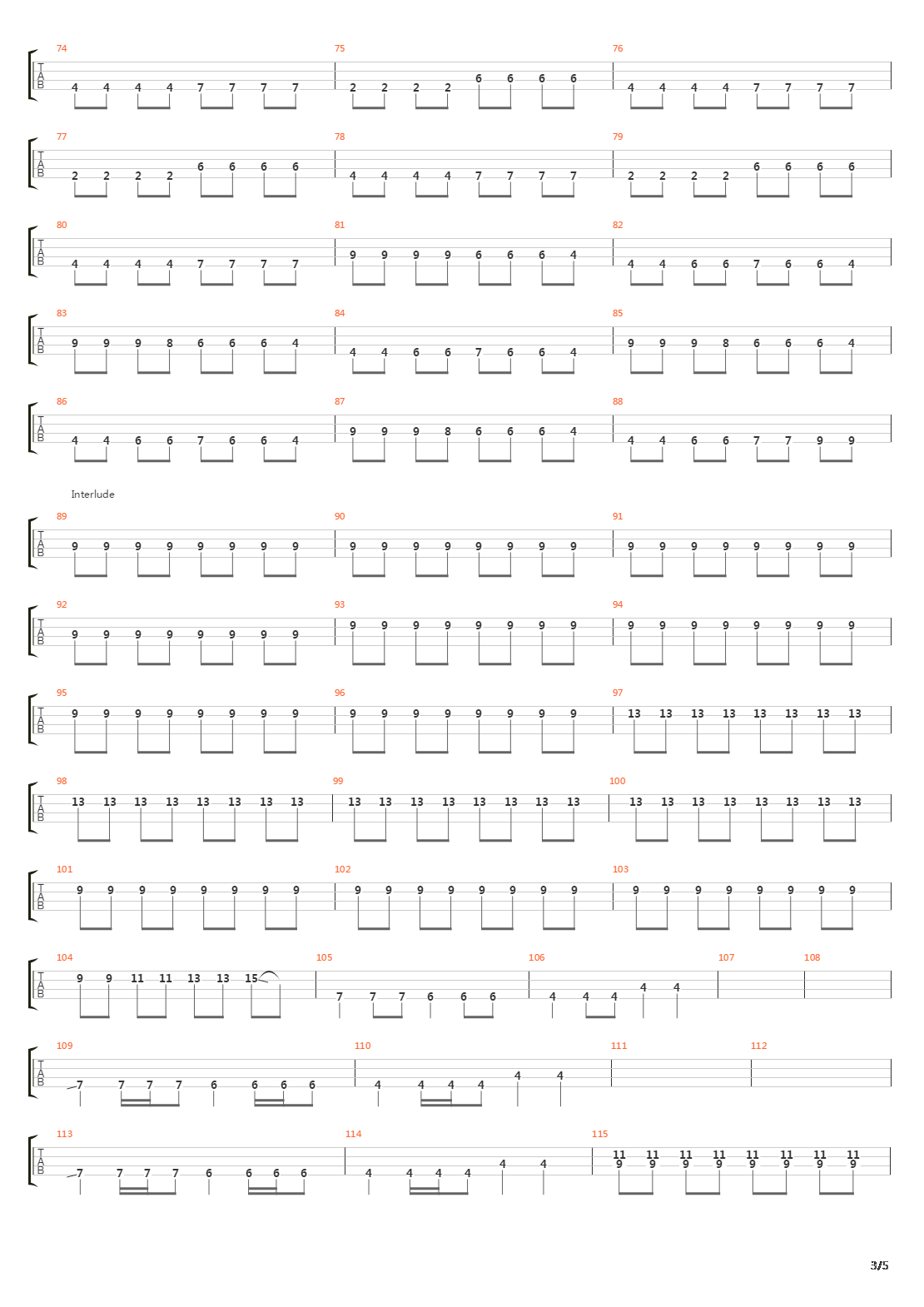 Theme Of Us吉他谱