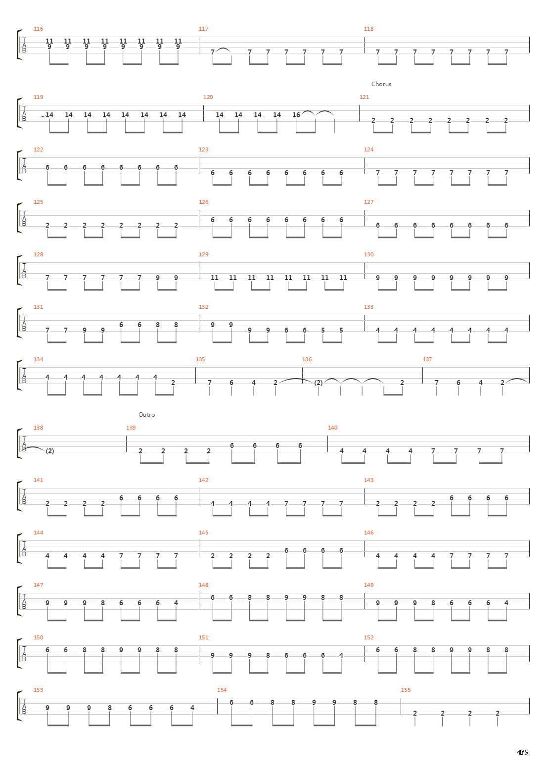 Theme Of Us吉他谱