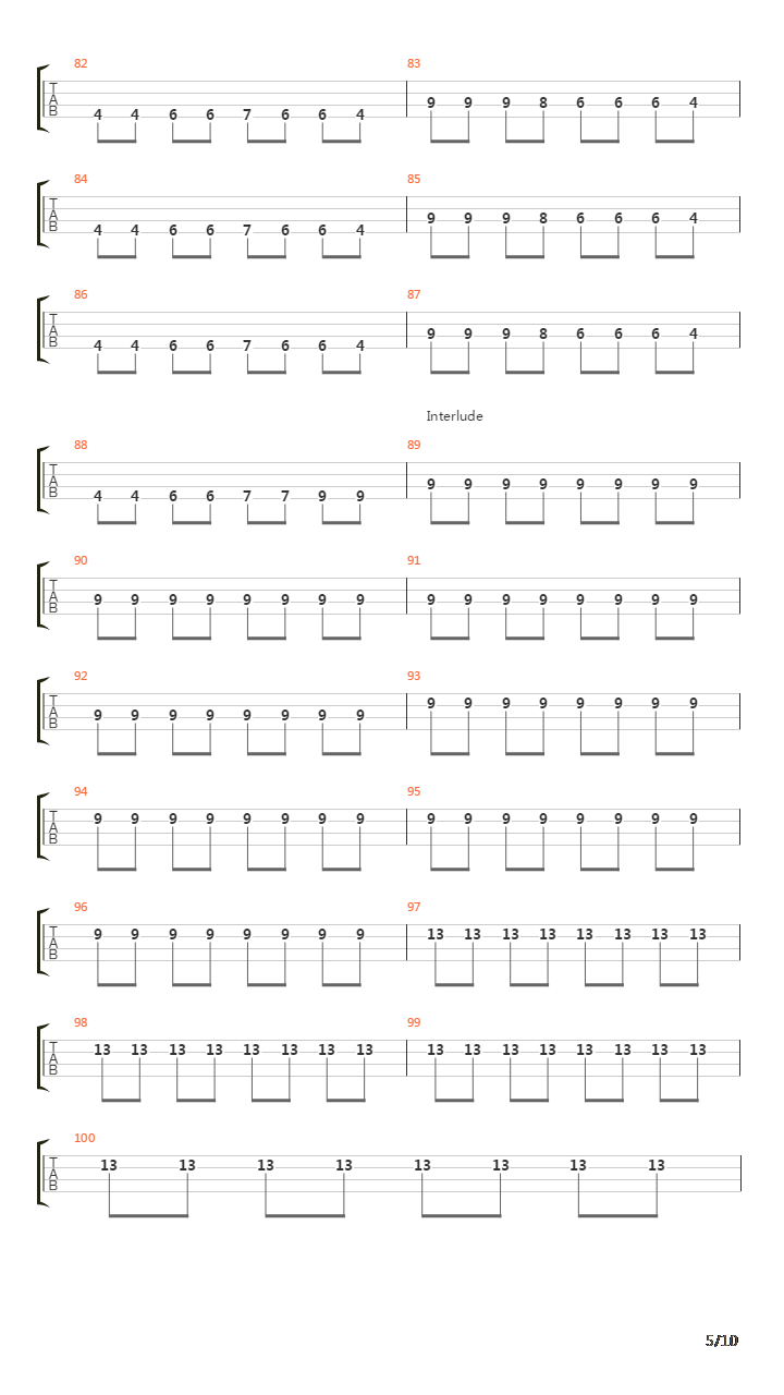 Theme Of Us吉他谱