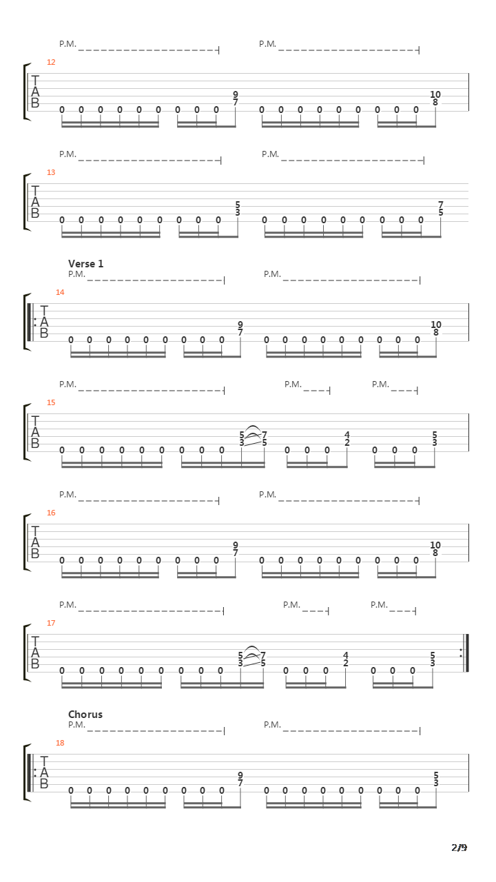 Vendetta吉他谱