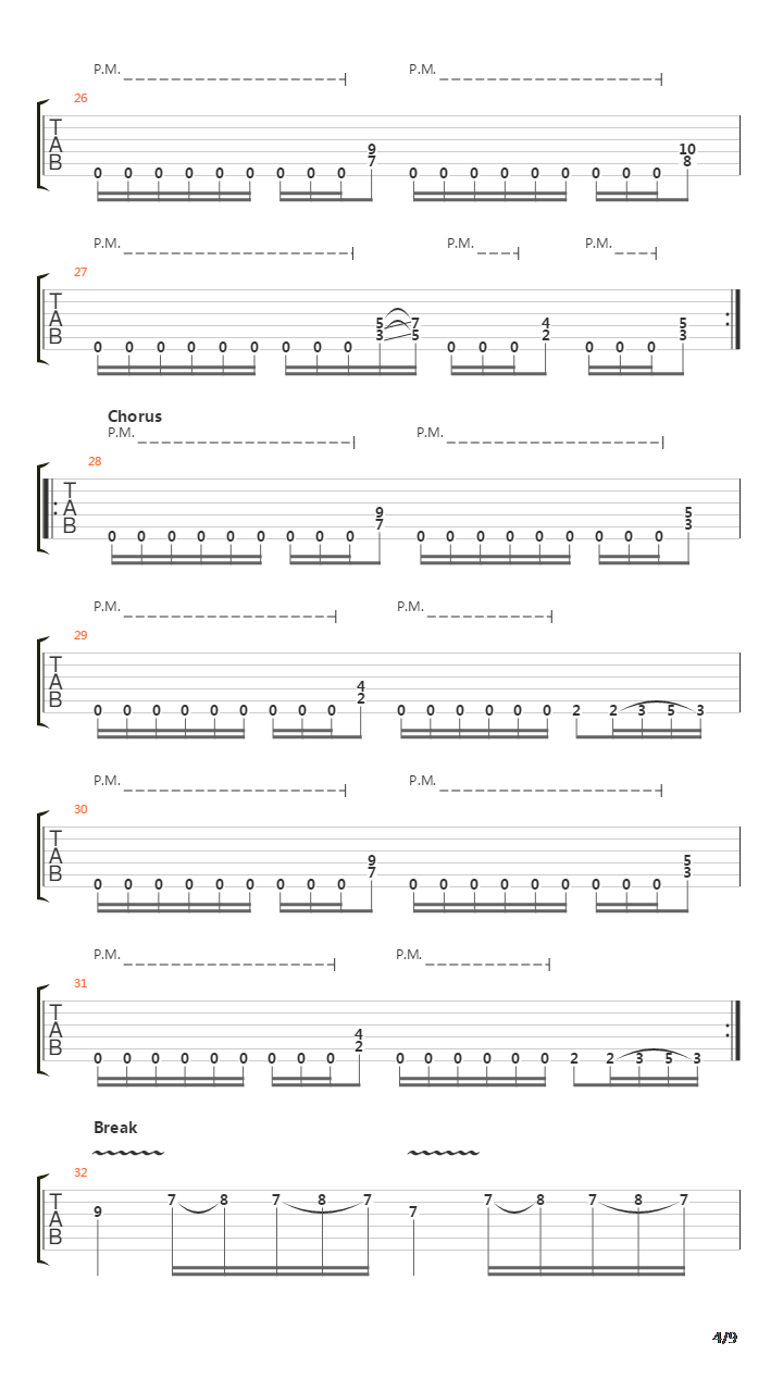 Vendetta吉他谱