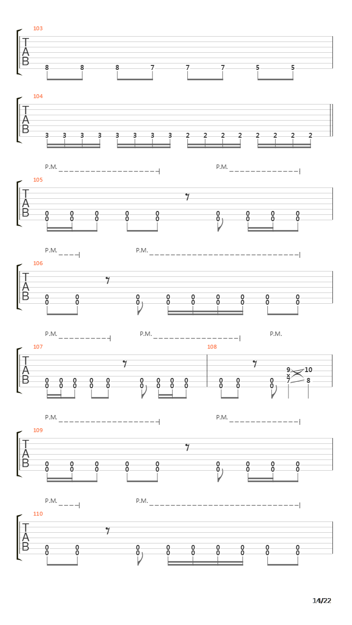 Follow The Signs吉他谱