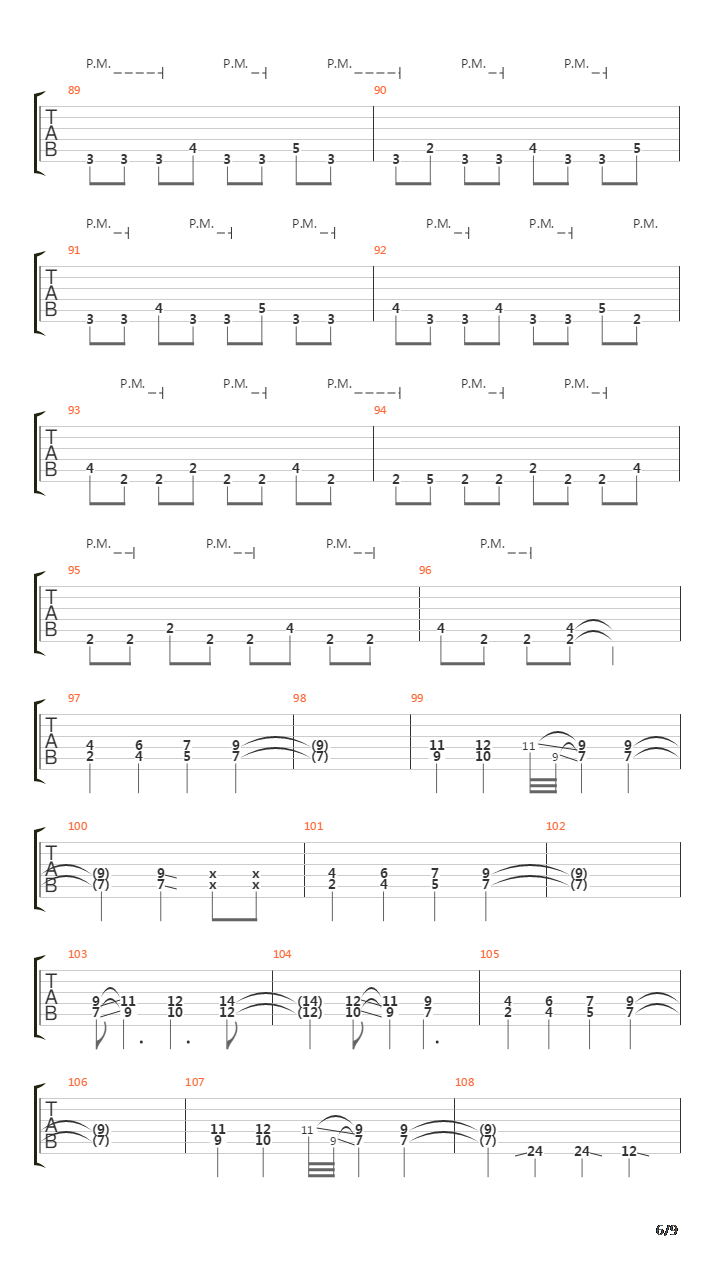 Hall Mark吉他谱