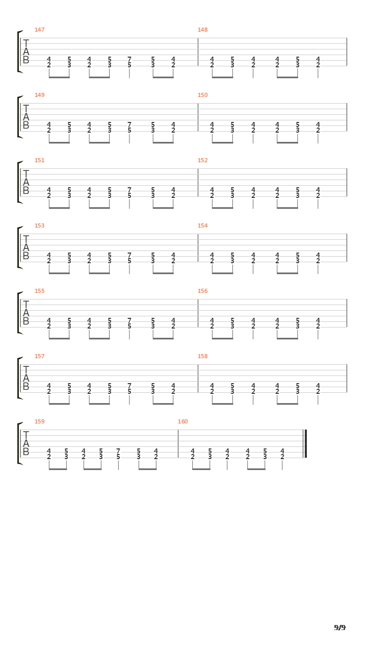 Hall Mark吉他谱