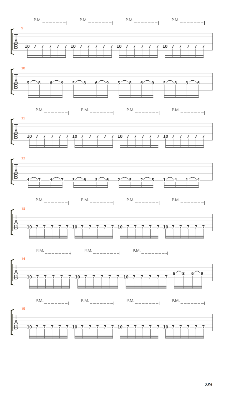 Disposal Of The Body吉他谱