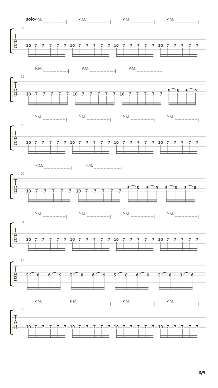 Disposal Of The Body吉他谱