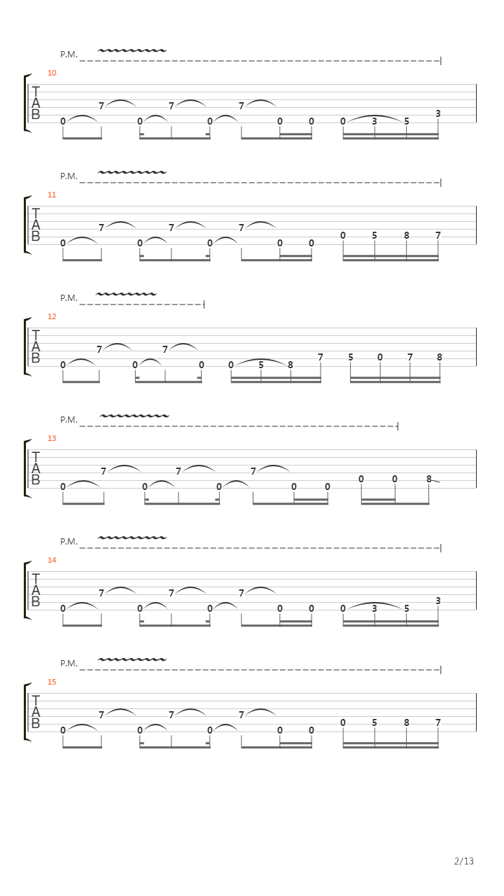 The Audience吉他谱