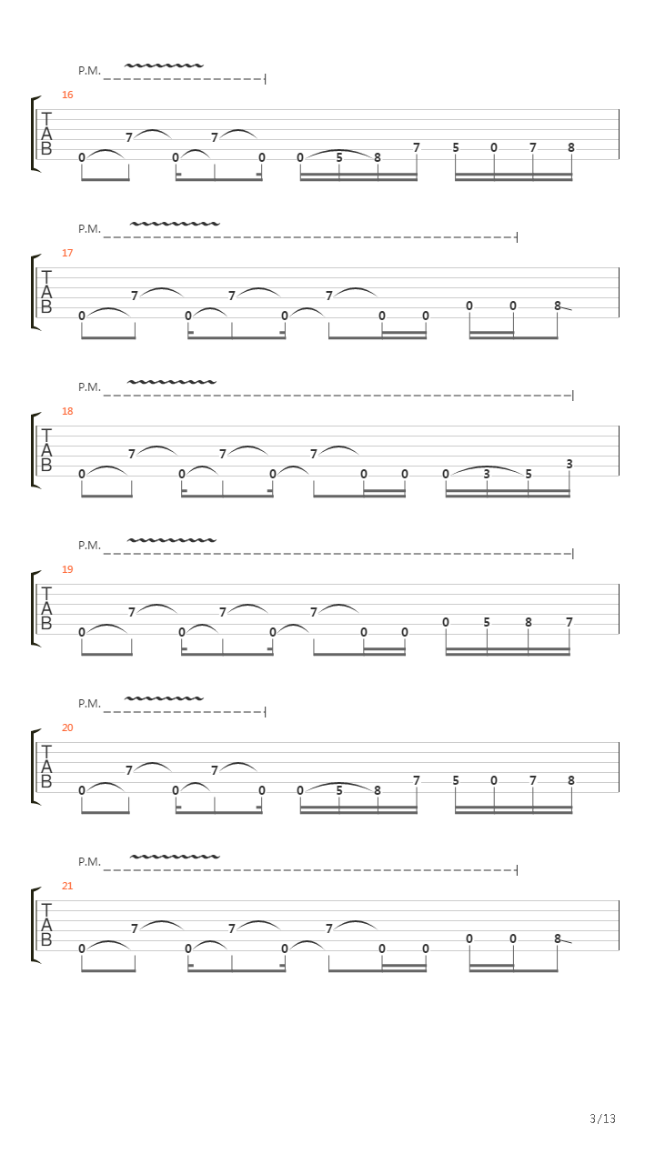 The Audience吉他谱