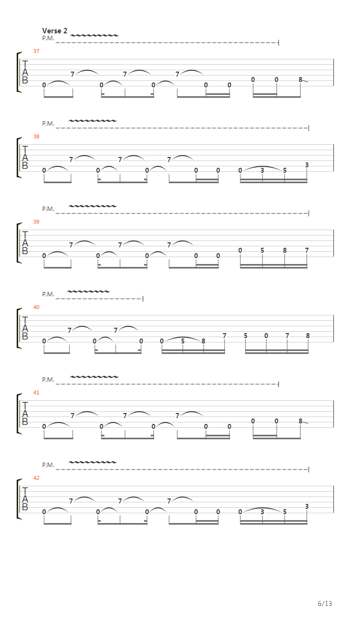 The Audience吉他谱