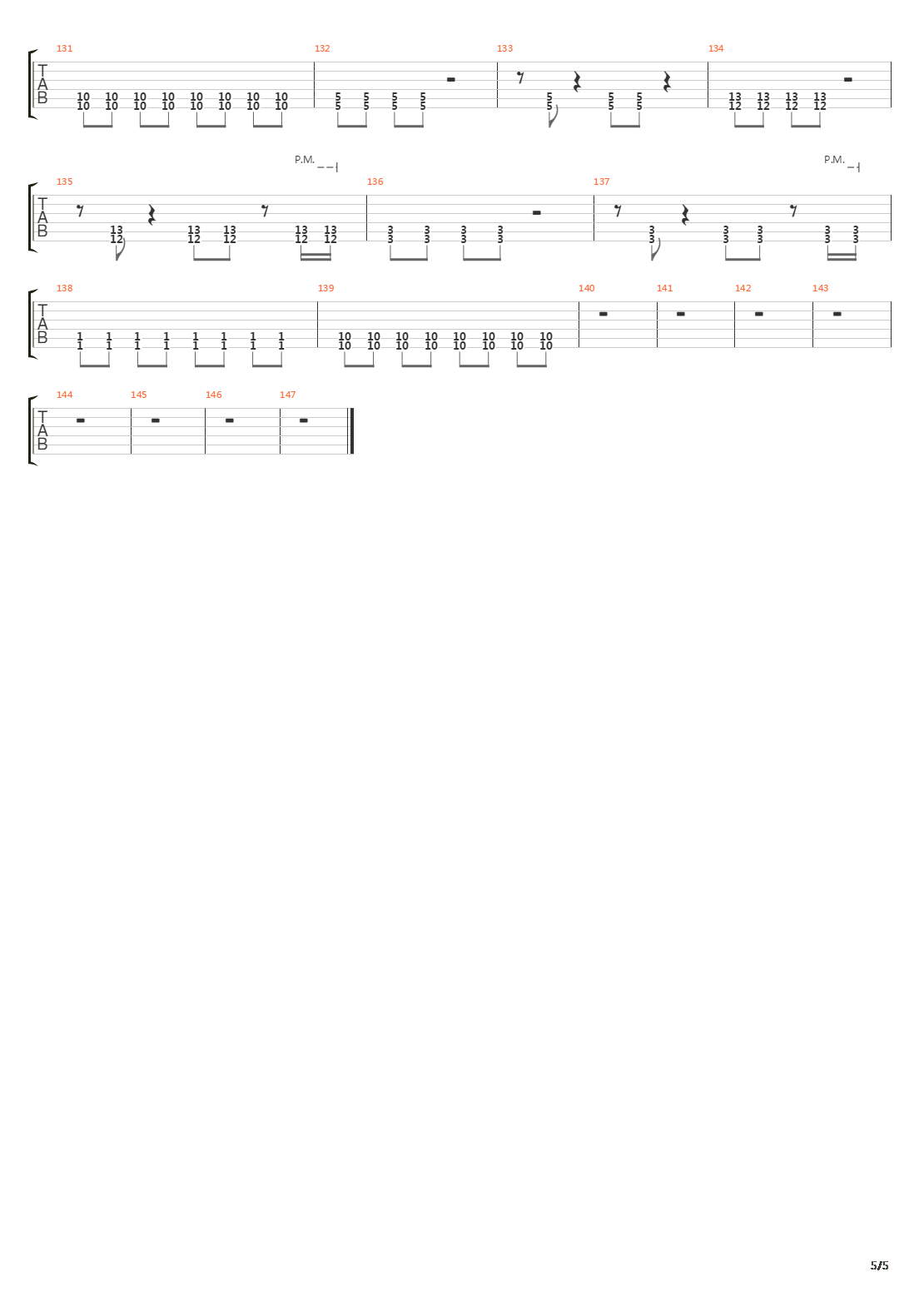 Menace吉他谱