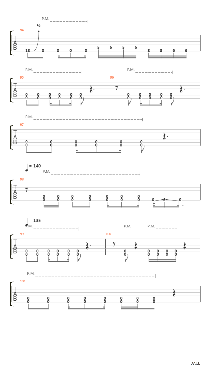 Menace吉他谱