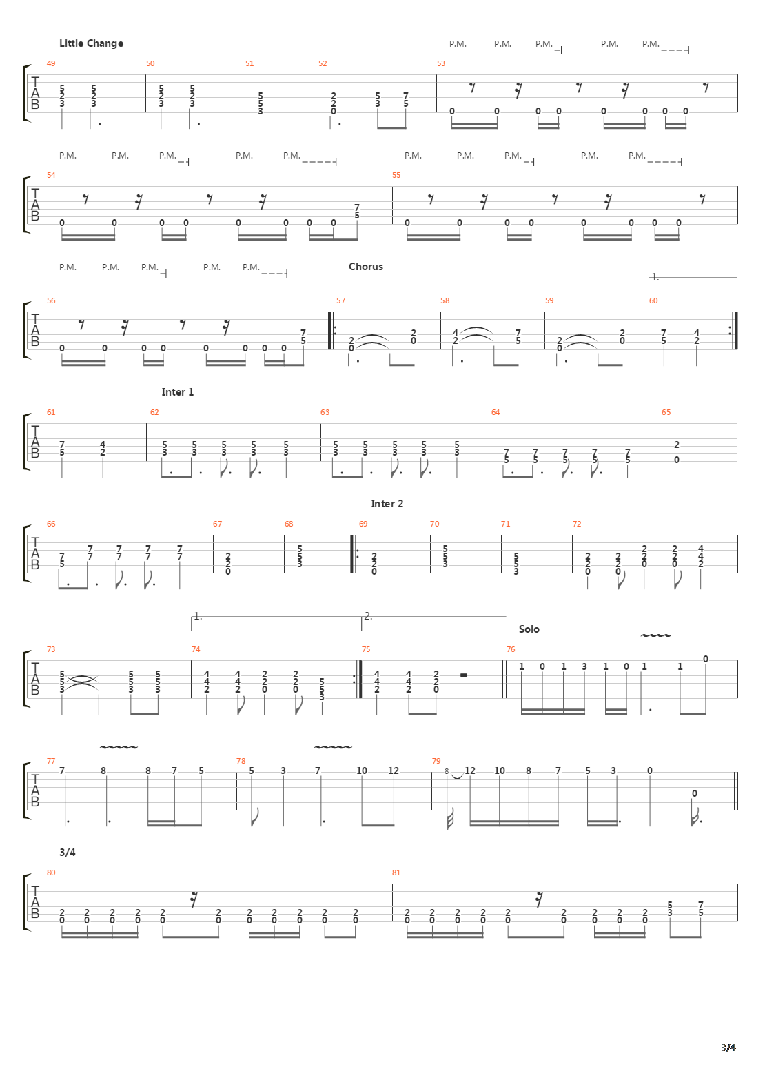 Terminus吉他谱