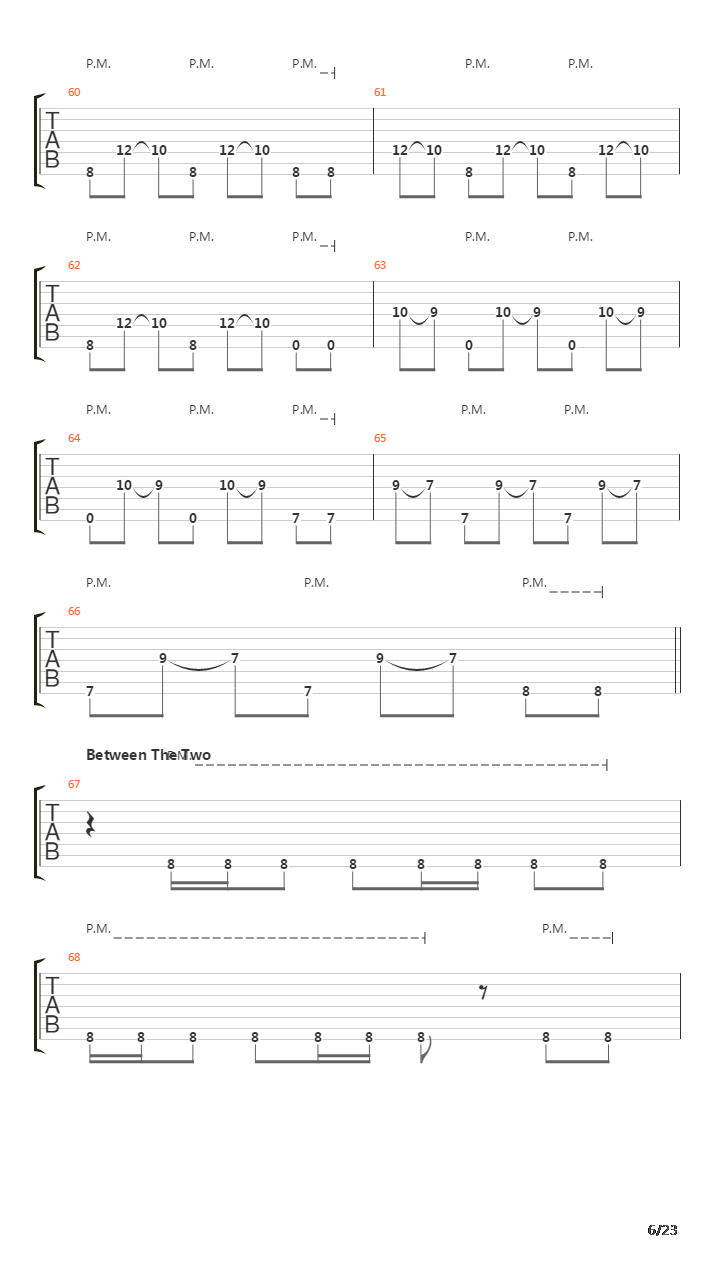 Deconstruct吉他谱