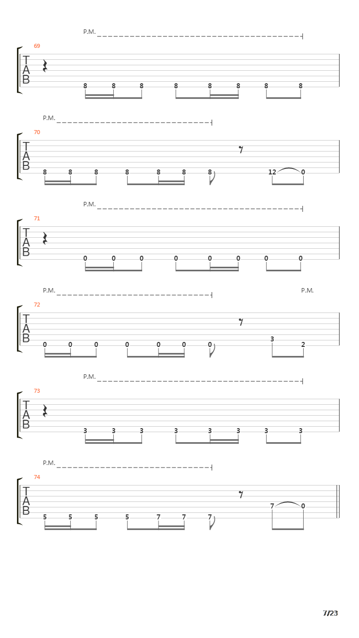 Deconstruct吉他谱