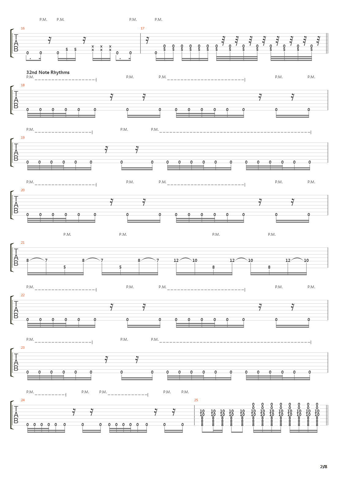 The Endless Path吉他谱