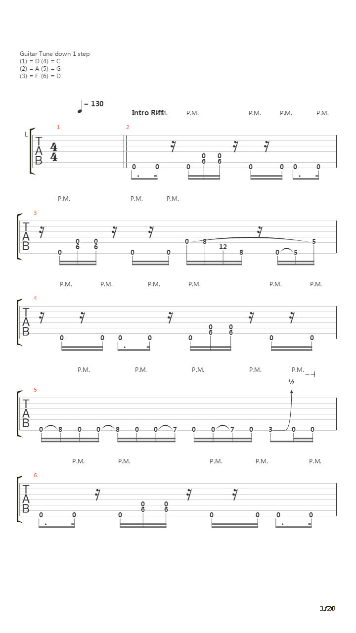 The Endless Path吉他谱