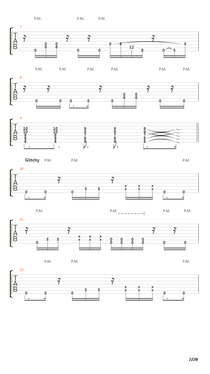 The Endless Path吉他谱