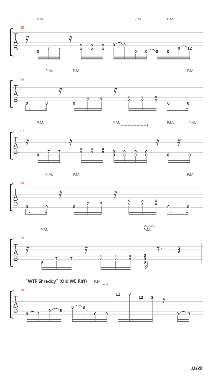 The Endless Path吉他谱