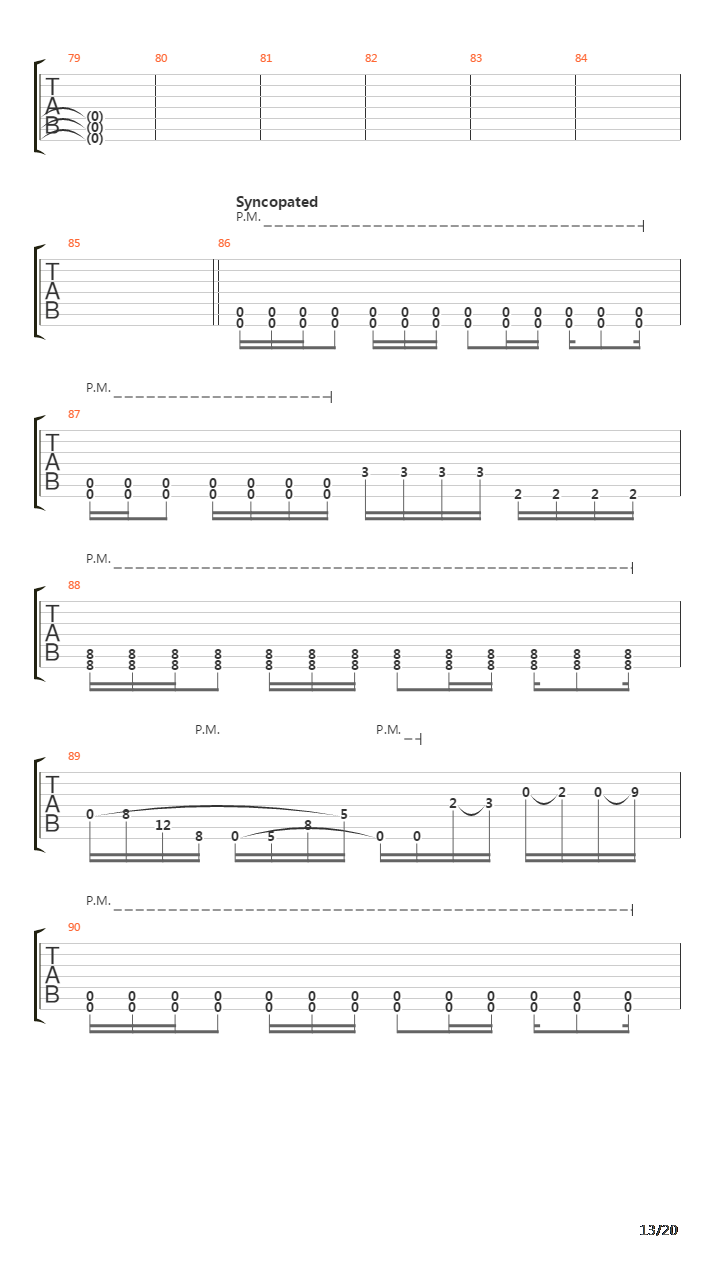 The Endless Path吉他谱