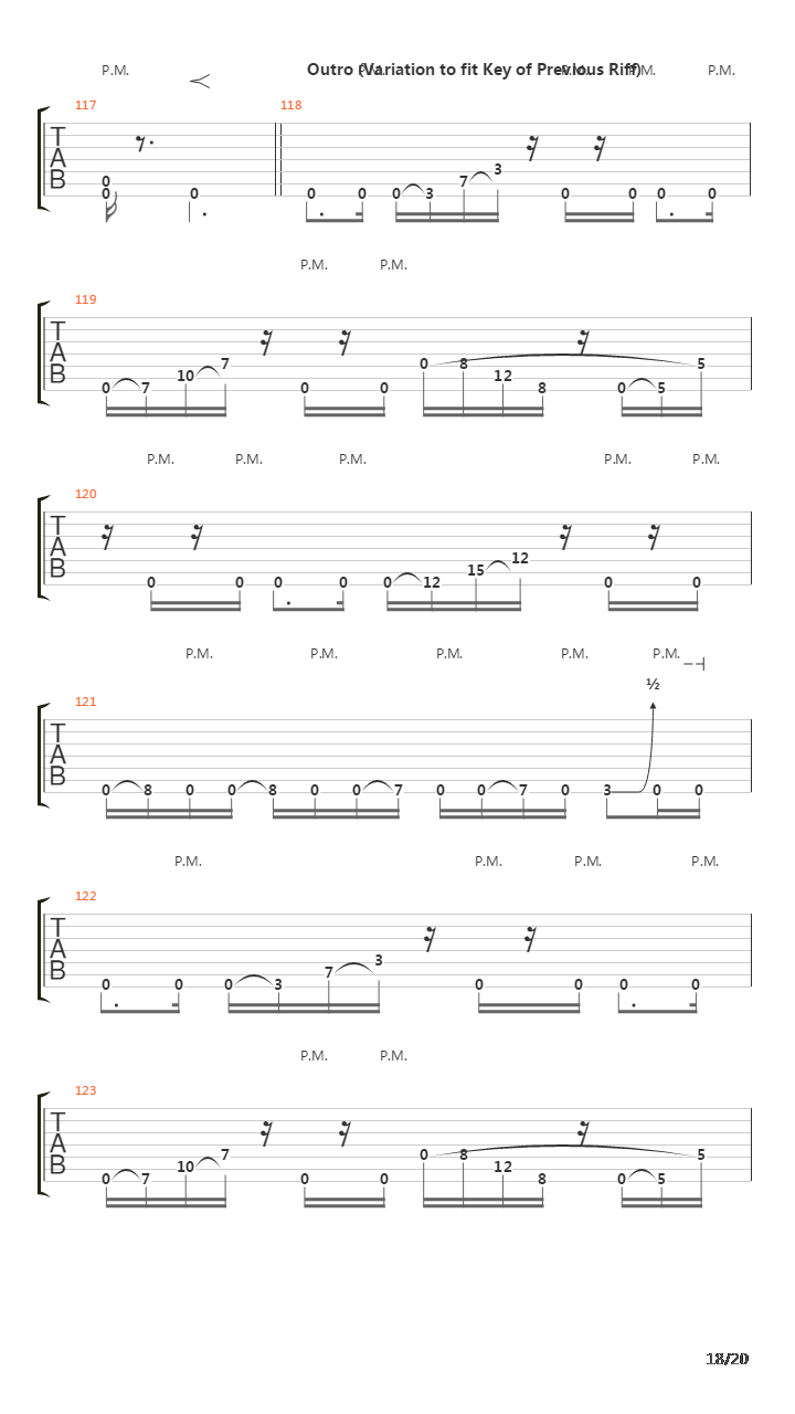 The Endless Path吉他谱