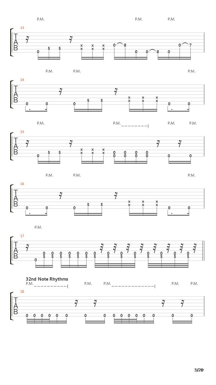 The Endless Path吉他谱