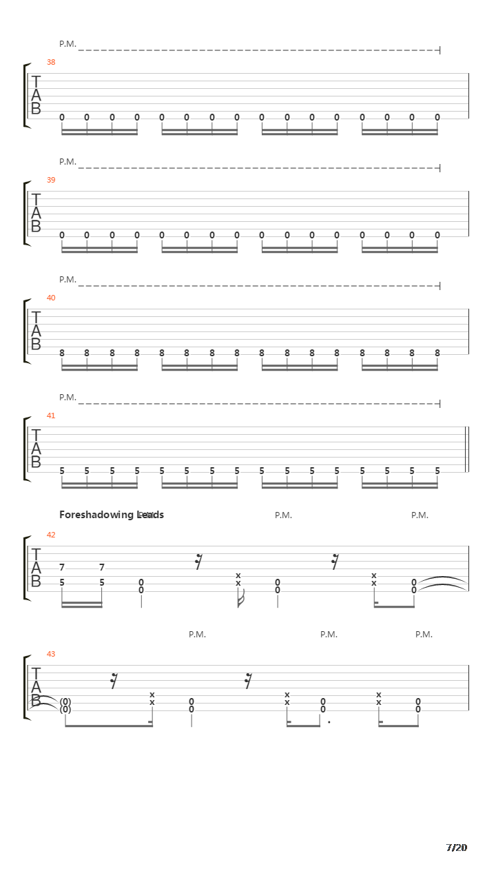 The Endless Path吉他谱