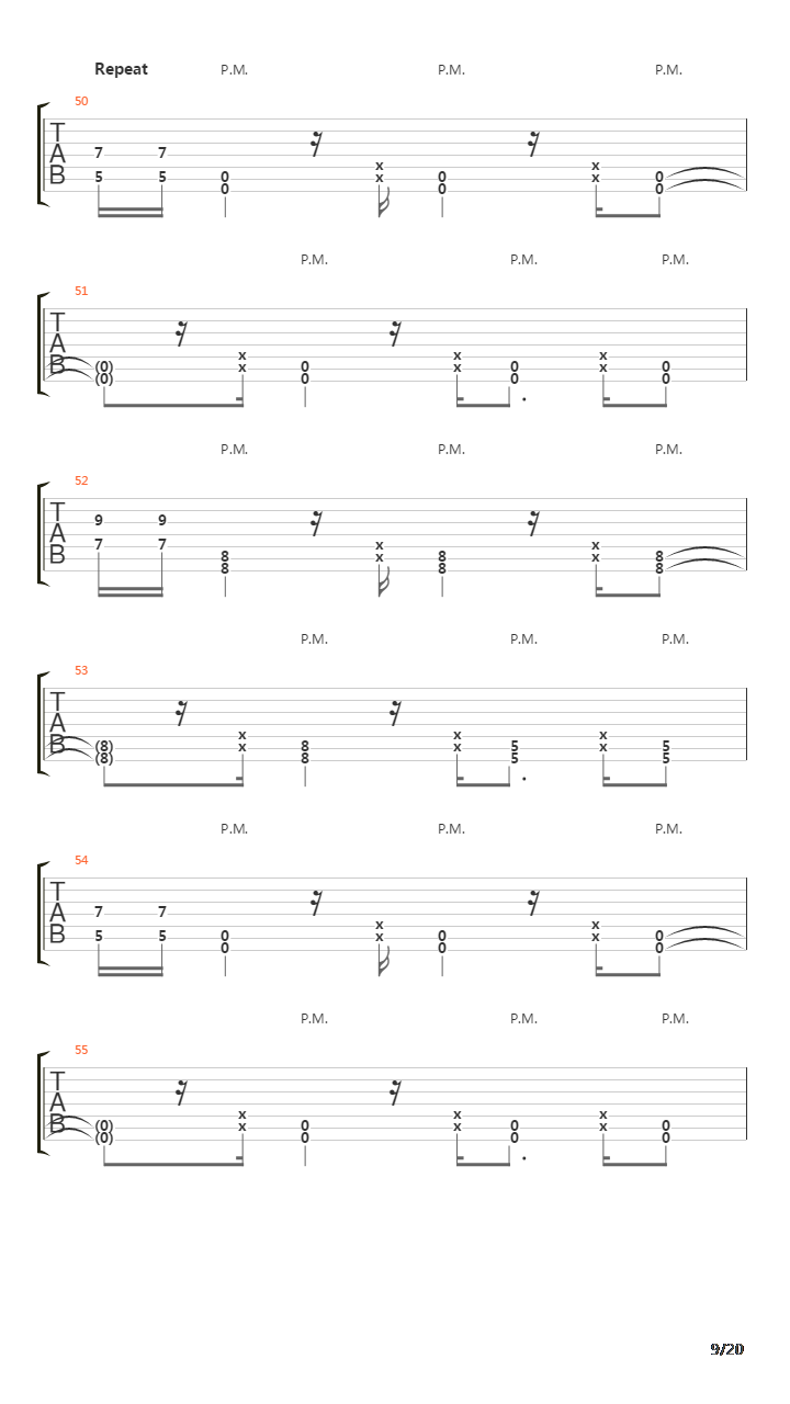 The Endless Path吉他谱