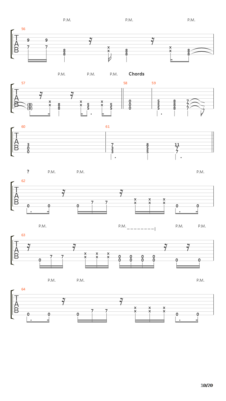 The Endless Path吉他谱