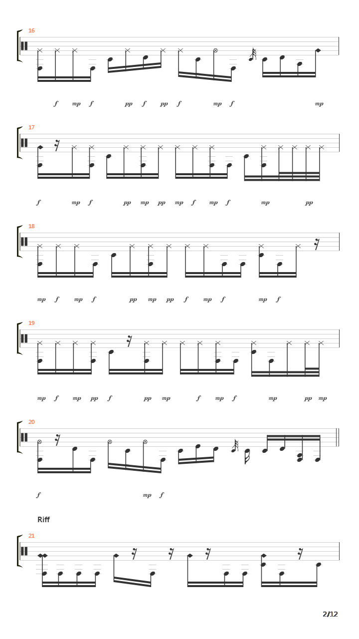 Murder All Over吉他谱