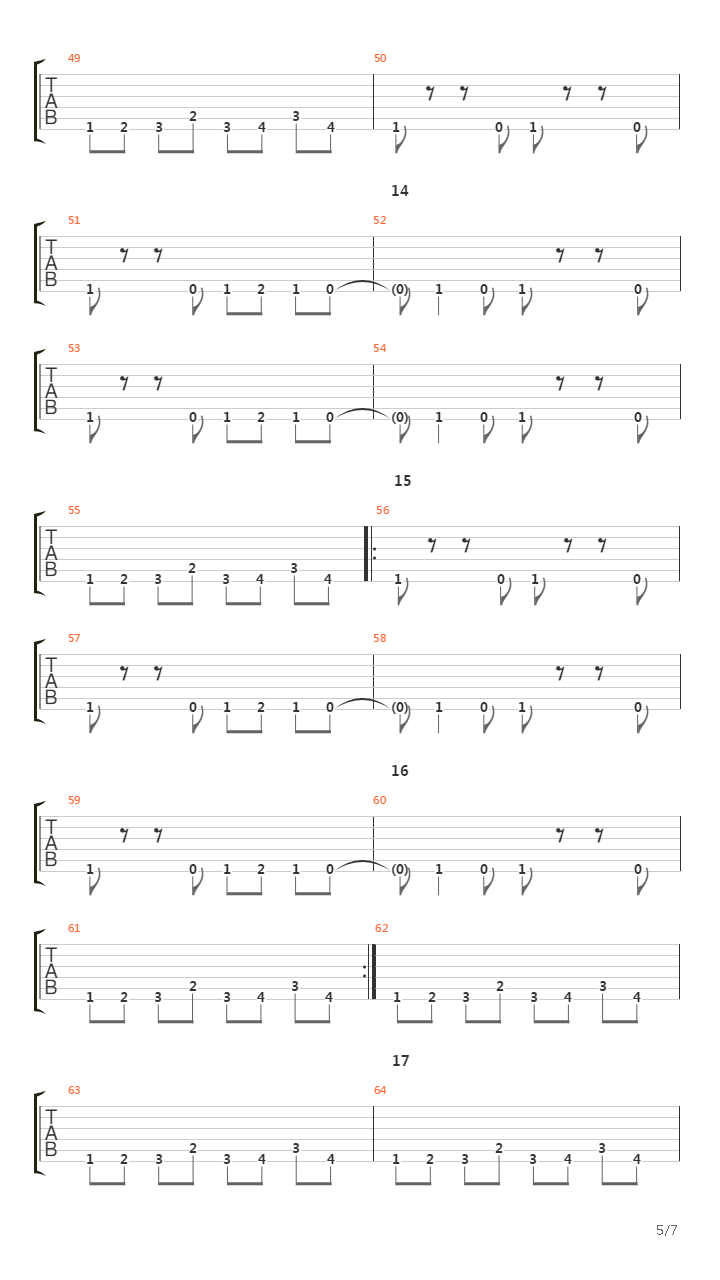 C0-3吉他谱