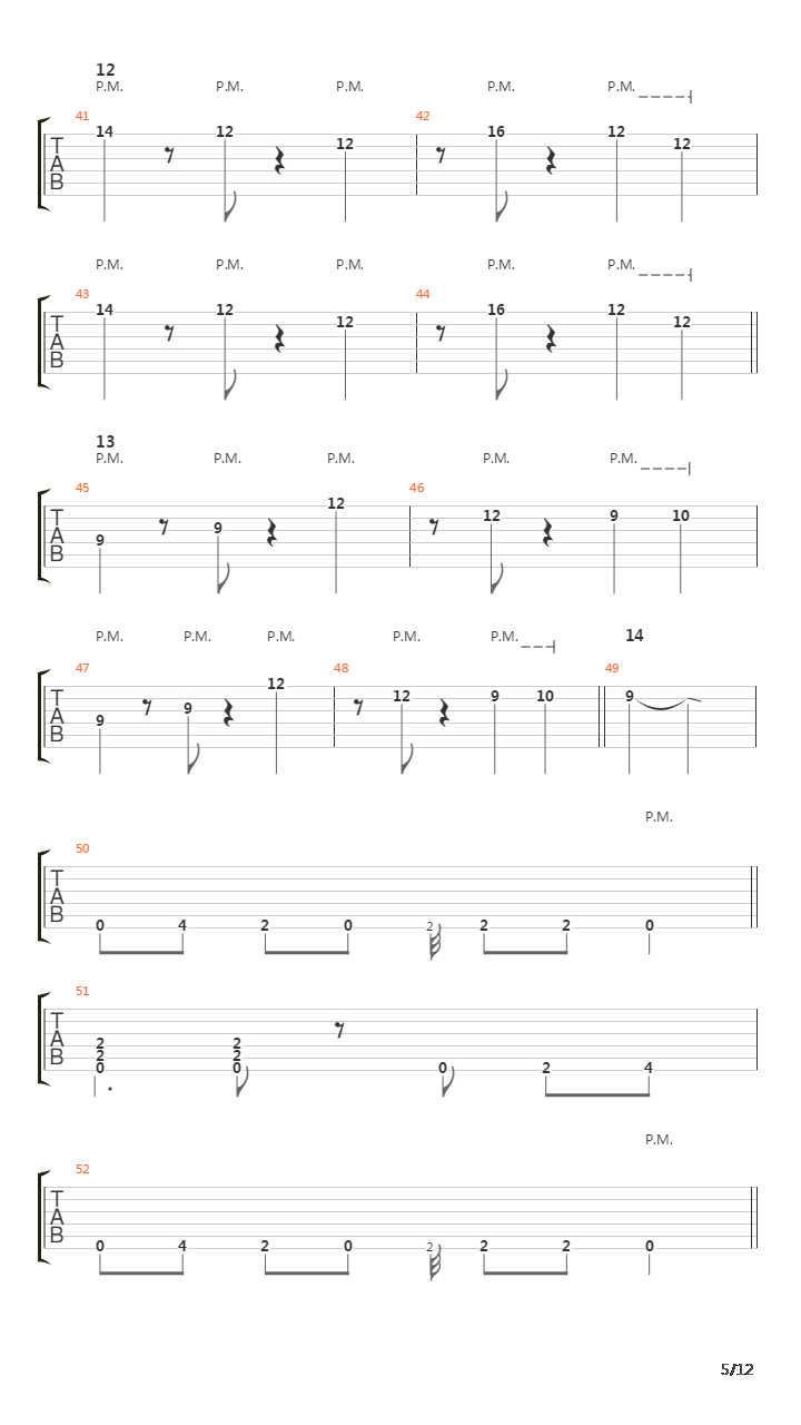 Dec 2吉他谱