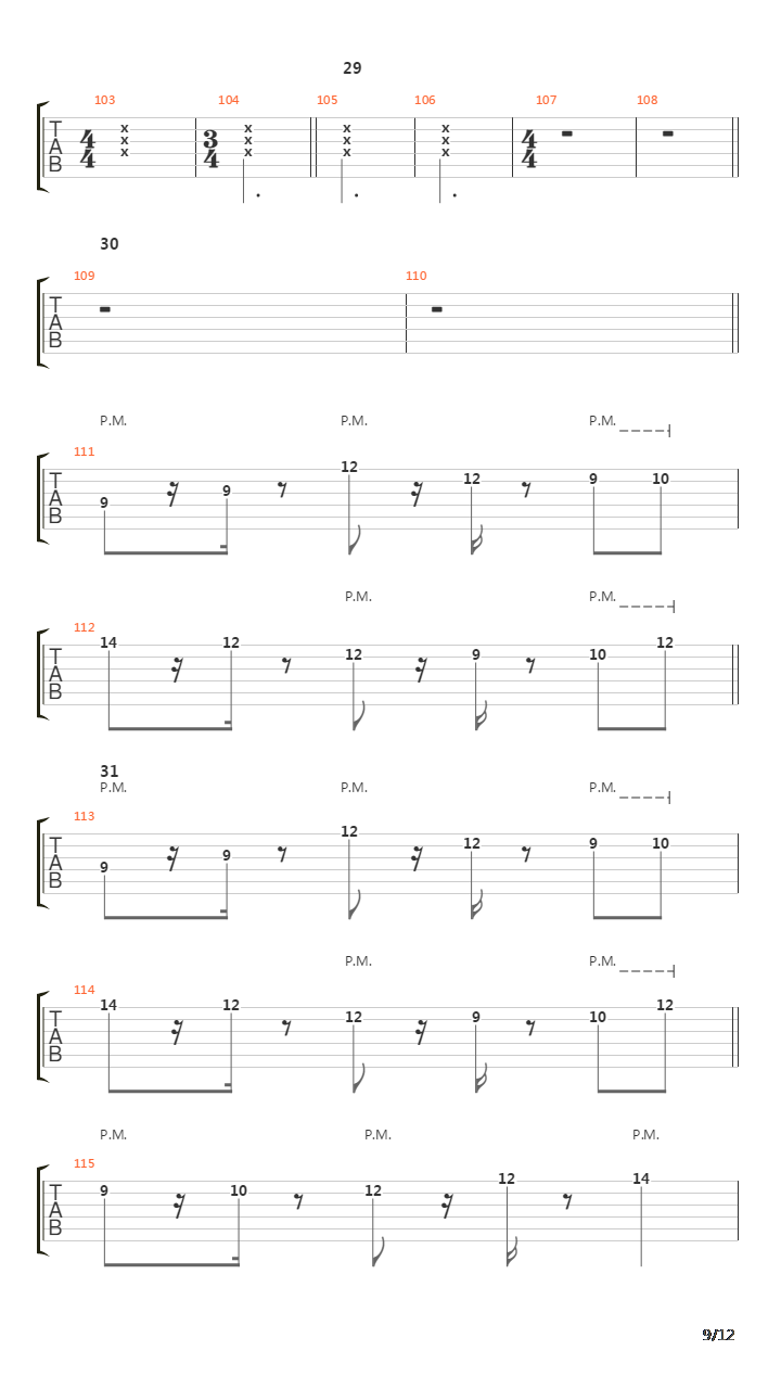 Dec 2吉他谱