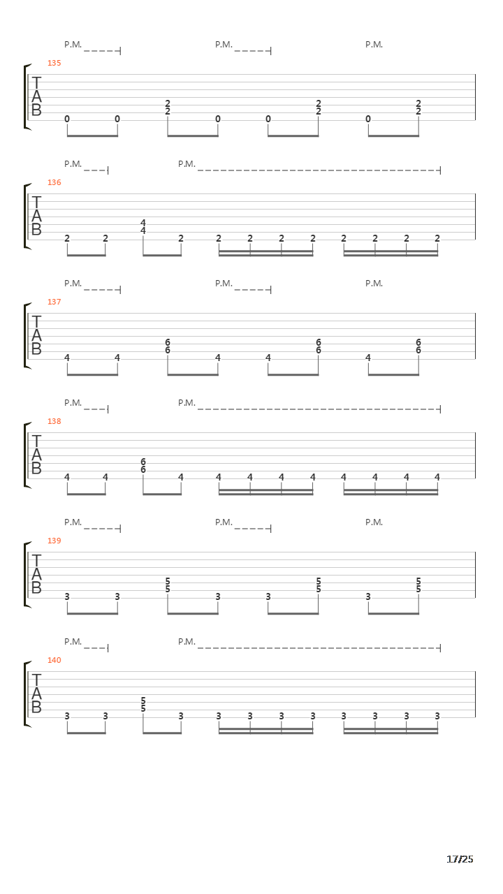 Zero Signal吉他谱